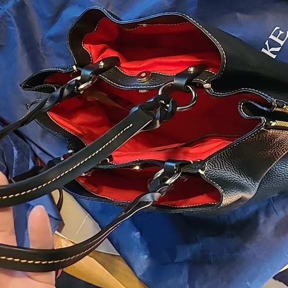 Dooney & Bourke Black LARGE Tote.  Pre-loved. - Picture 10 of 16